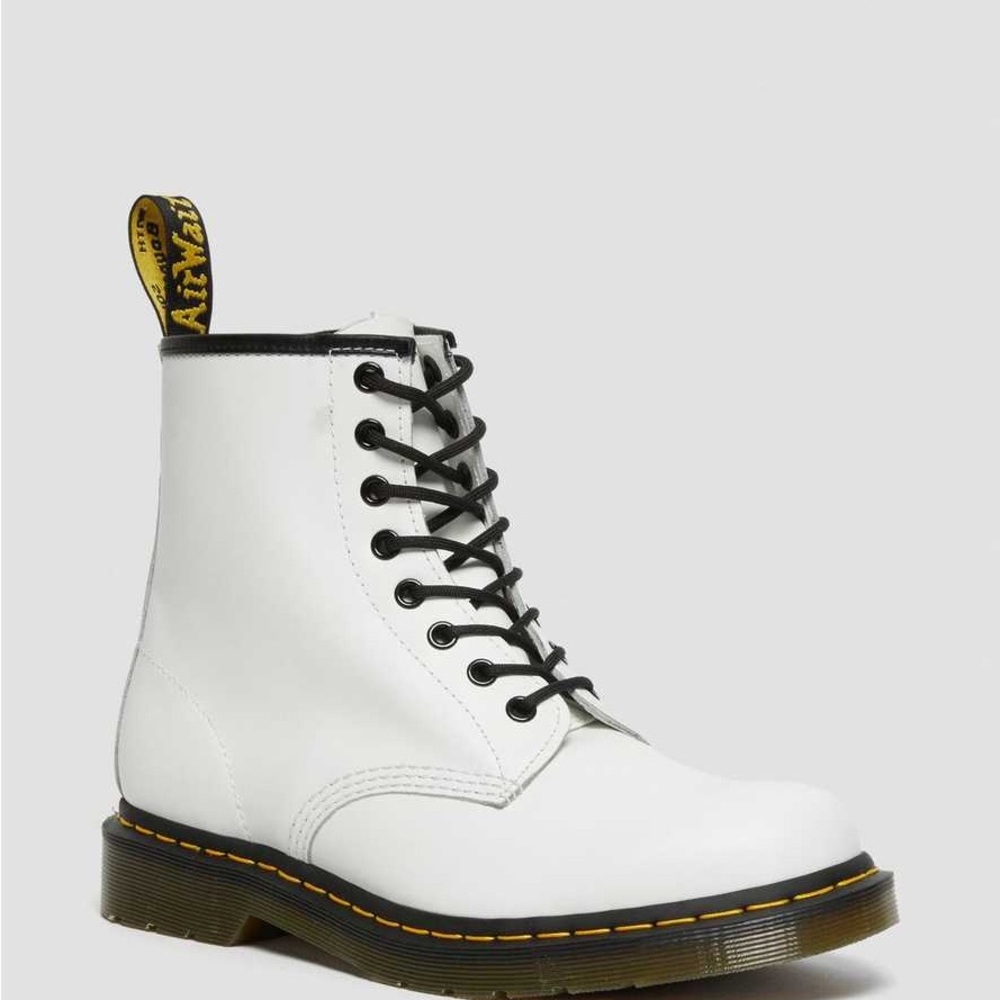 Dr. Martens 1460 White Combat Boots